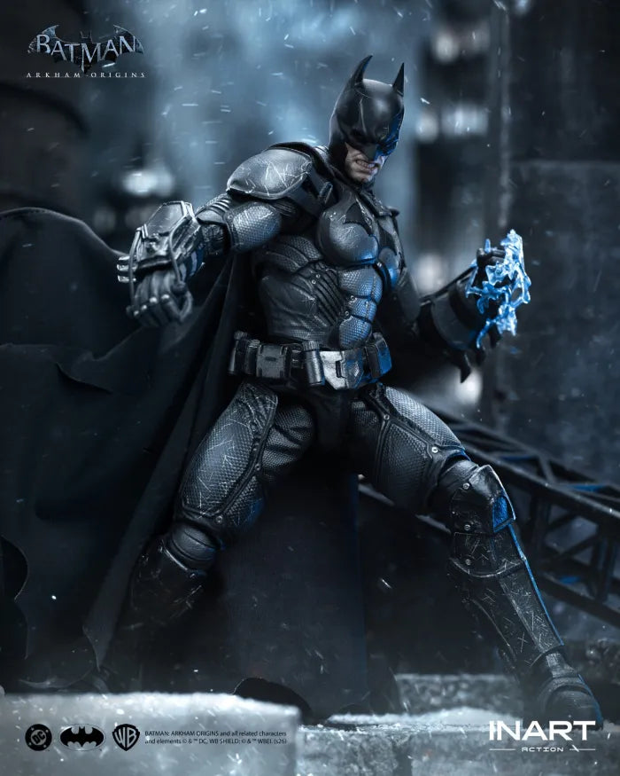 Batman: Arkham Origins - Batman (Battle Damaged Version) By In Art 1/12 Scale