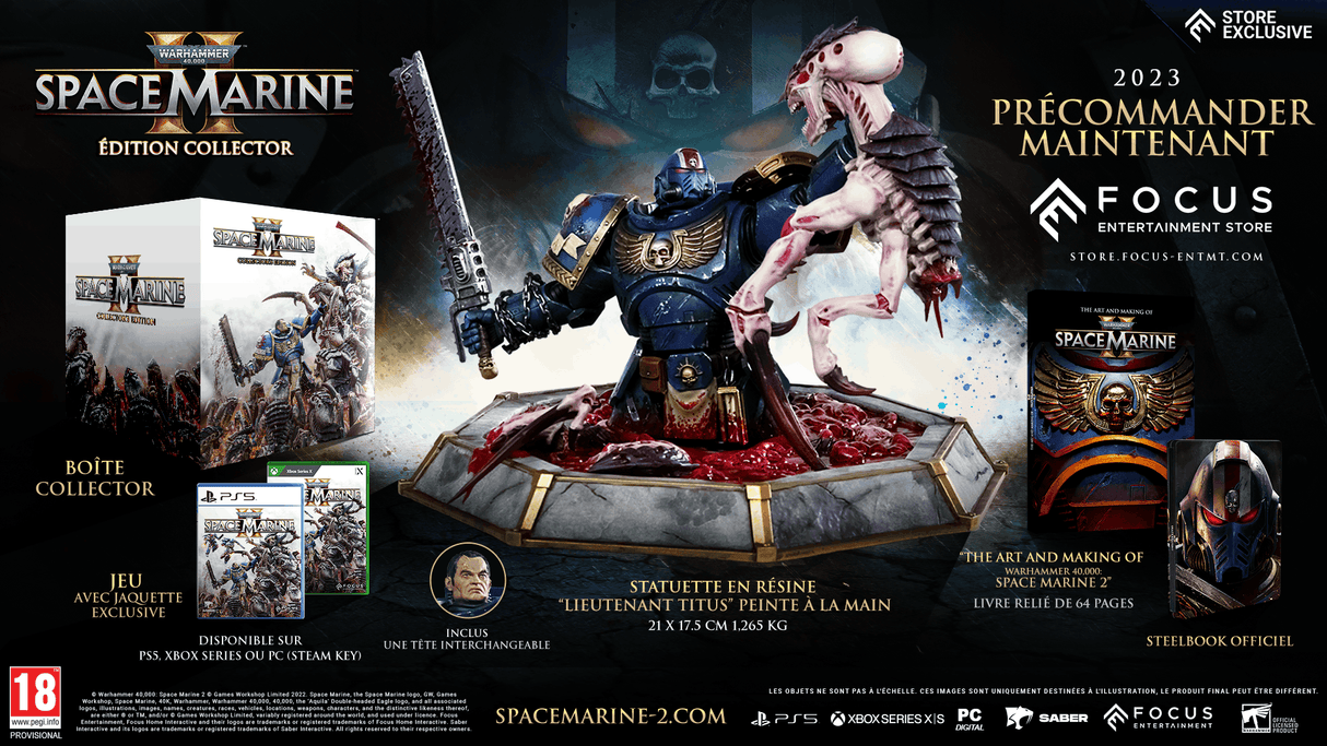 Warhammer 40,000: Space Marine 2 Collectors Edition ( Sealed Without Game)