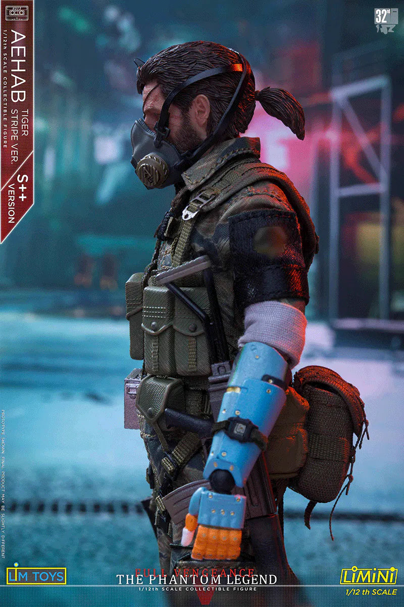 S++Ver. LIMTOYS aehab Venom Snake 1/12 Action Figure