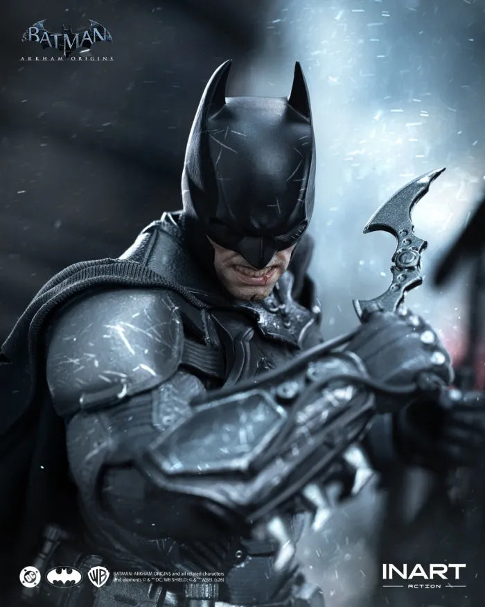 Batman: Arkham Origins - Batman (Battle Damaged Version) By In Art 1/12 Scale