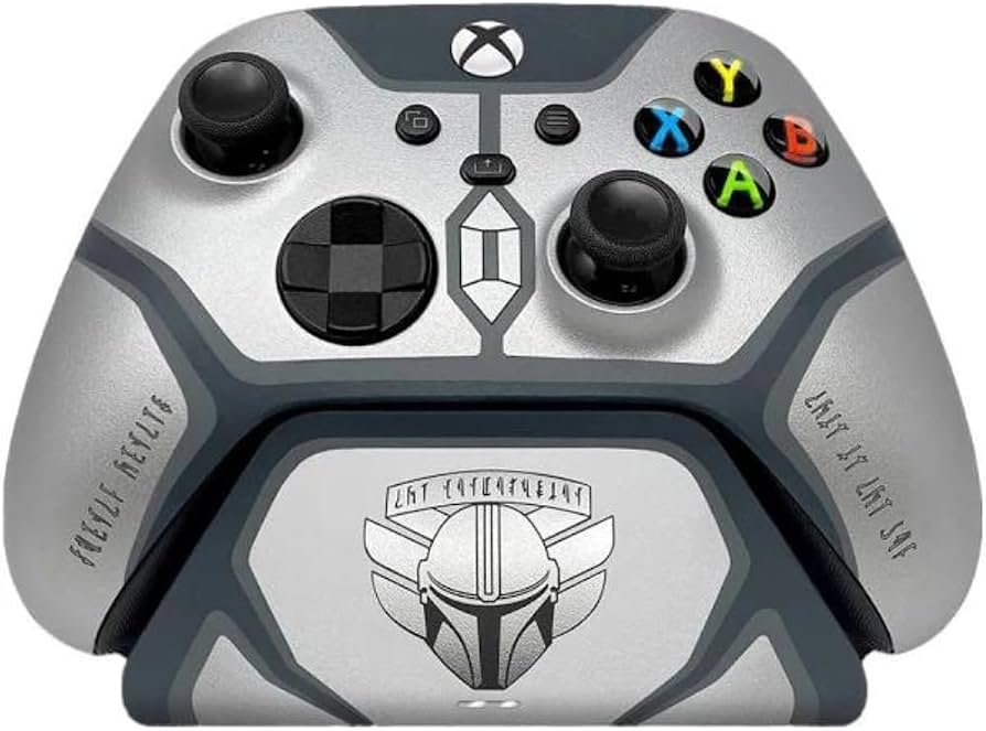 XBOX Wireless Controller + Charging Stand The Mandalorian Beskar Edition