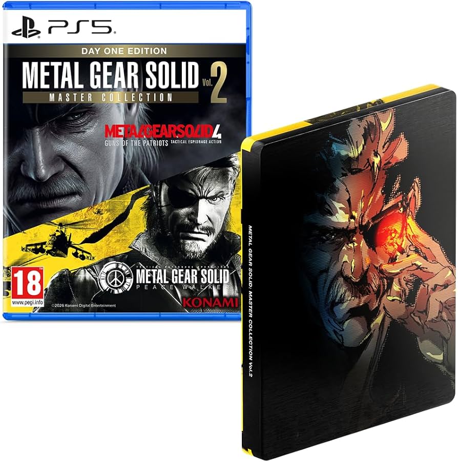 Metal Gear Solid: Master Collection Volume 2 Steelbook Edition PS5 R2