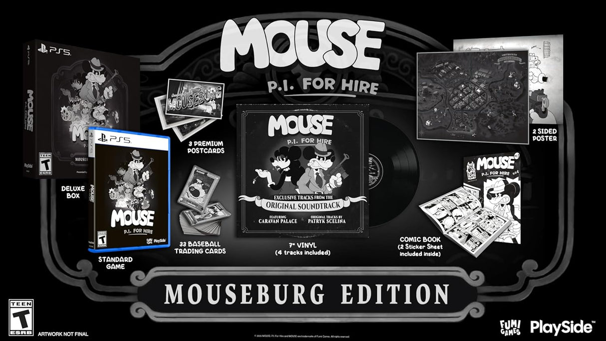 Mouse: P.I. For Hire: The Mouseburg Edition - PlayStation 5 R1