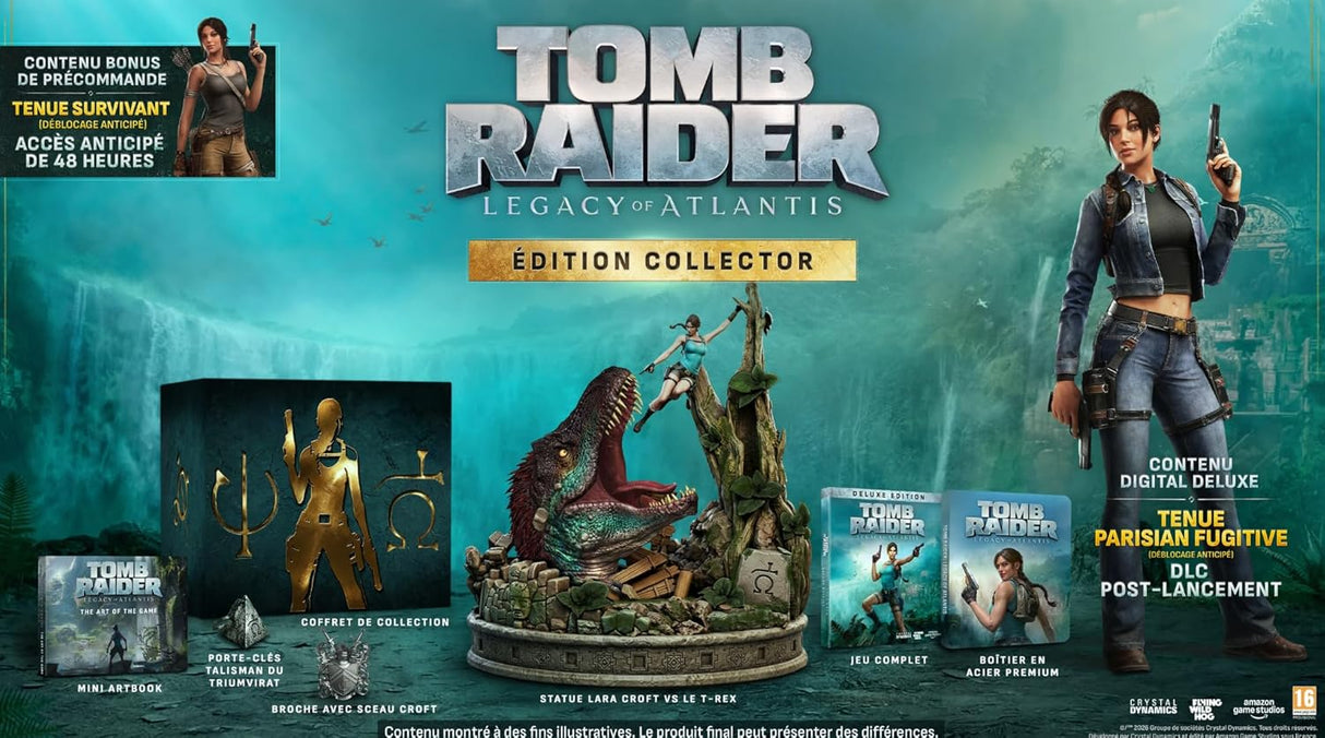 Tomb Raider: Legacy of Atlantis Collector's Edition - (Playstation 5) - R2