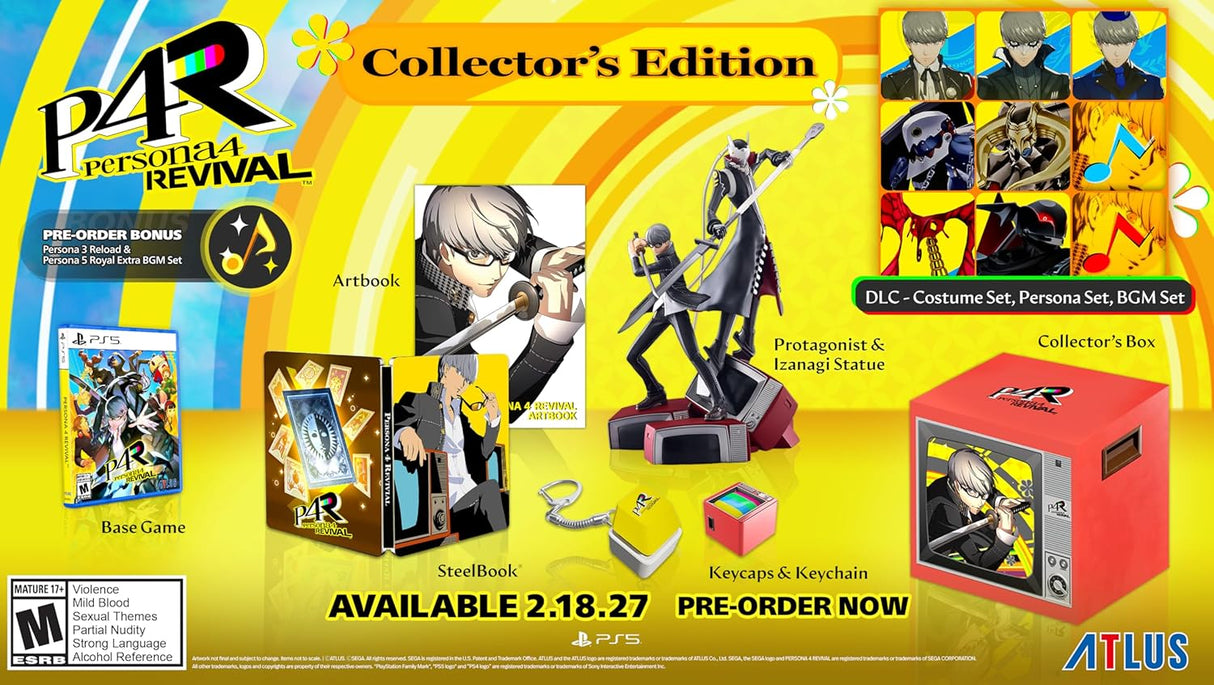 Persona 4 Revival: Collector's Edition - PlayStation 5 R1
