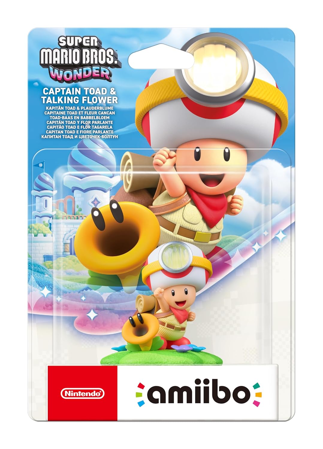 Amiibo Captain Toad & Talking Flower
