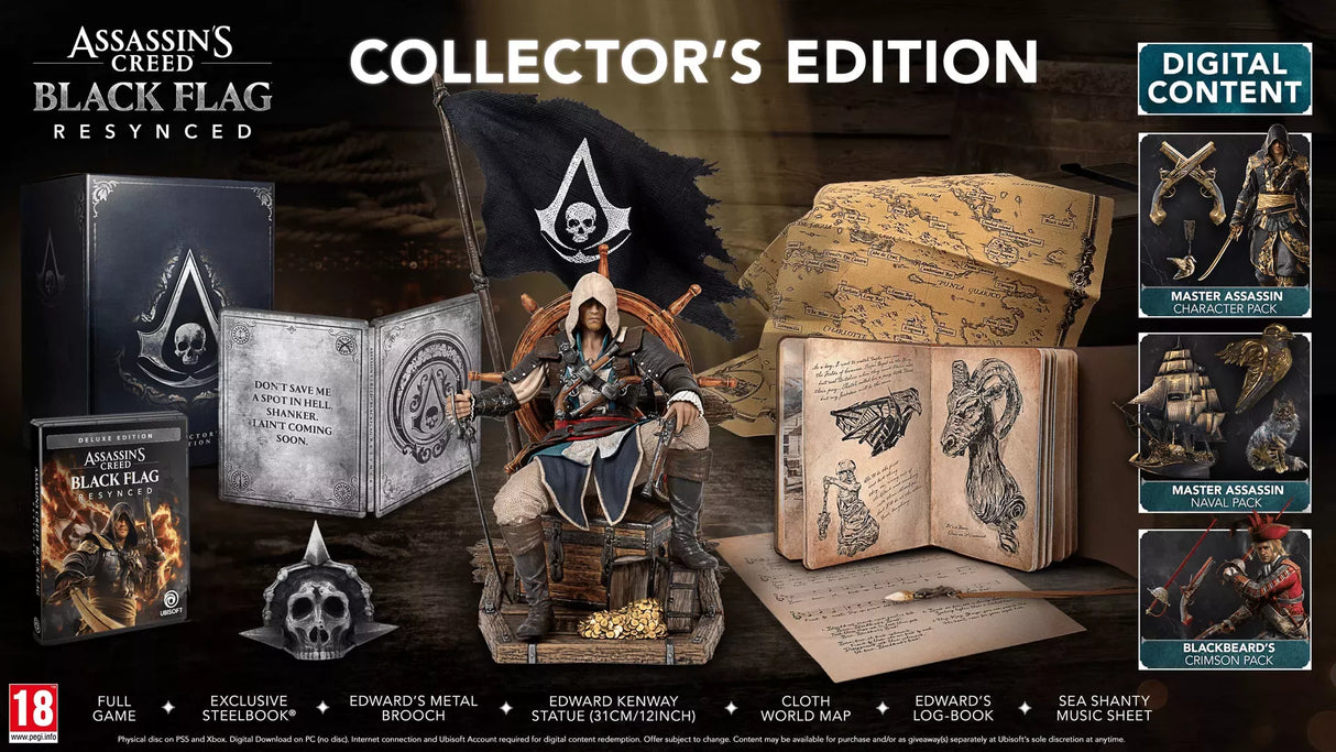 Assassin’s Creed Black Flag Resynced Collector’s Edition- PlayStation 5 R2