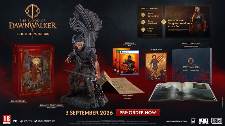 The Blood of Dawnwalker Collector Edition PS5 R2