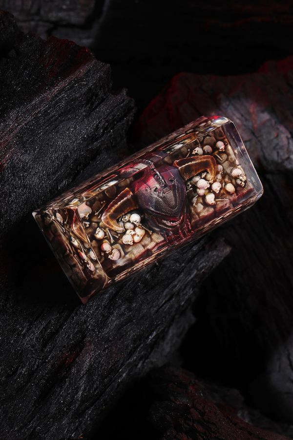 The Dark Ages Mecha Dragon Artisan Keycap