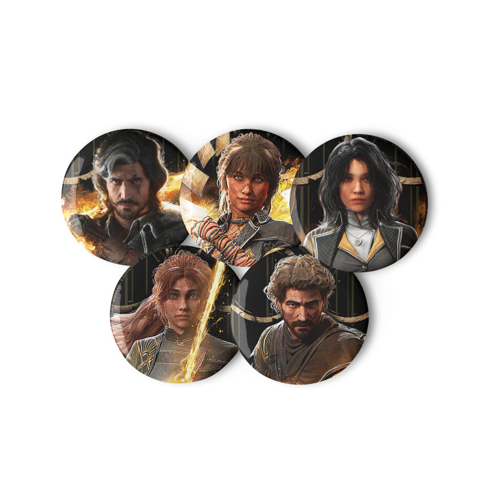 Expedition 33 - Character Set of 5 - Pins