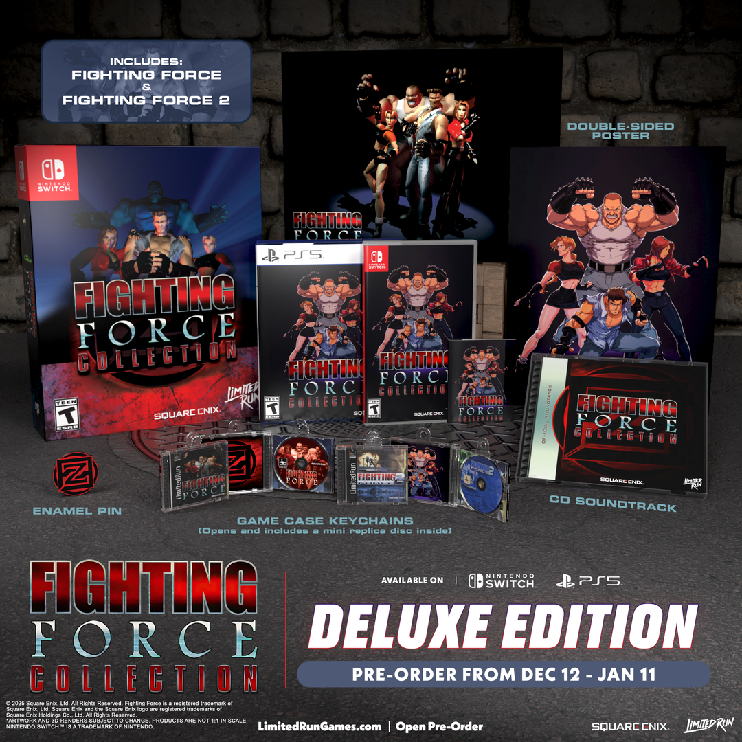 Fighting Force Collection Deluxe Edition Nintendo Switch