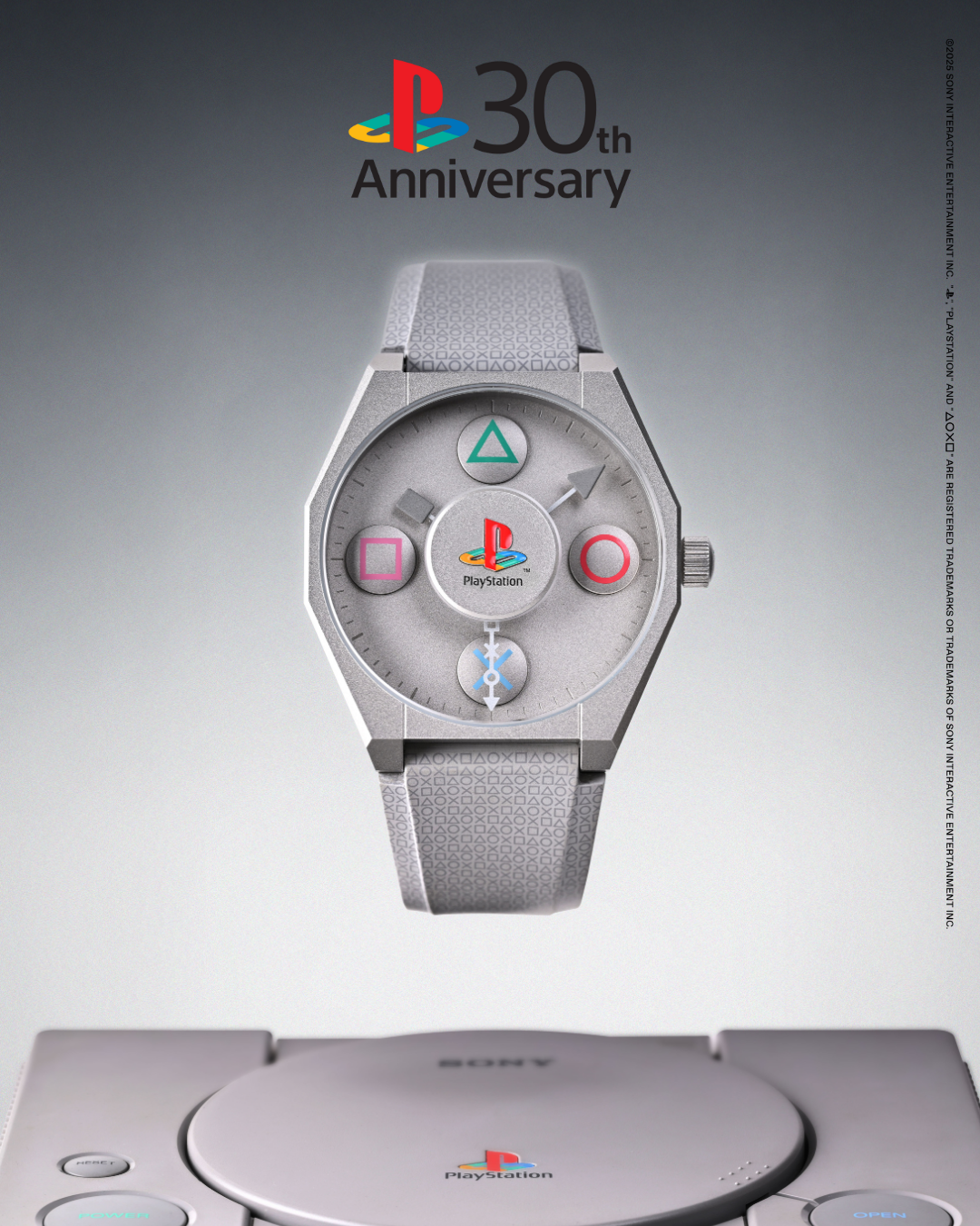 The First PlayStation Limited Edition Mechanical Watch (Limited to 600 pcs only)