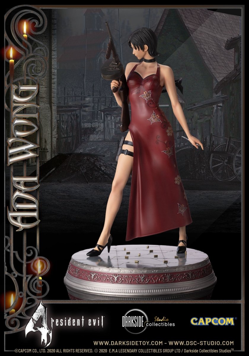 ADA WONG RESIDENT EVIL 4 PREMIUM STATUE BY DARKSIDE COLLECTIBLES STUDIO - Bstorekw