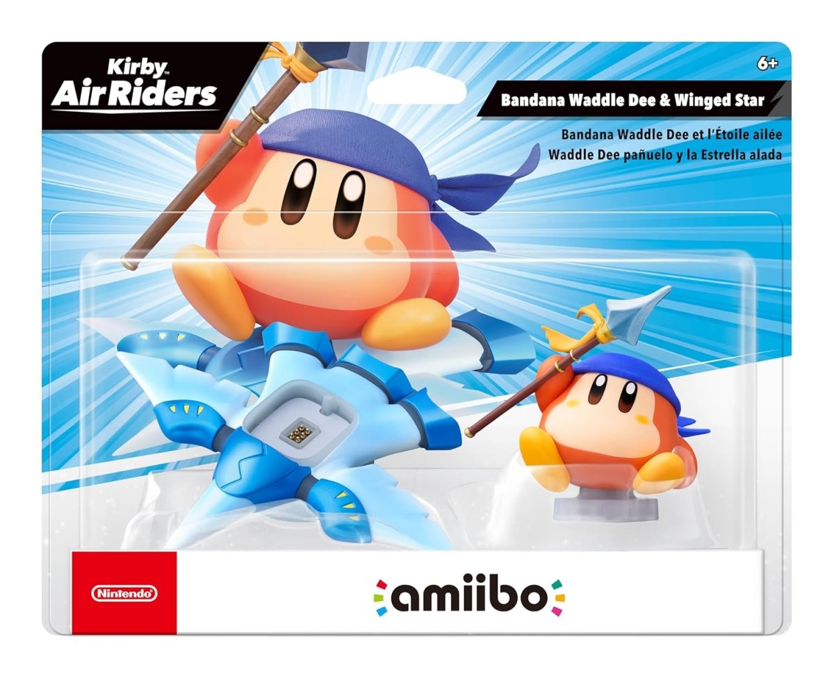 Bandana Waddle Dee & Winged Star - KirbyAir Riders Series amiibo - Bstorekw