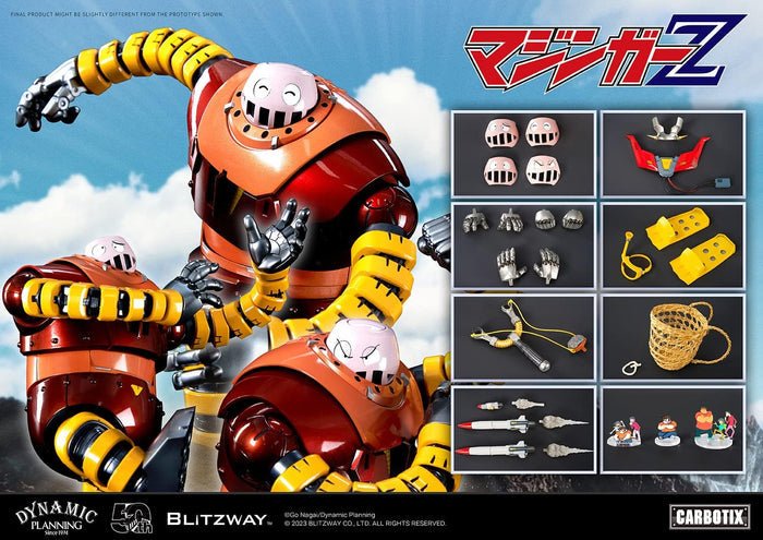 Blitzway - Mazinger Z - Boss Borot Action figure - Bstorekw