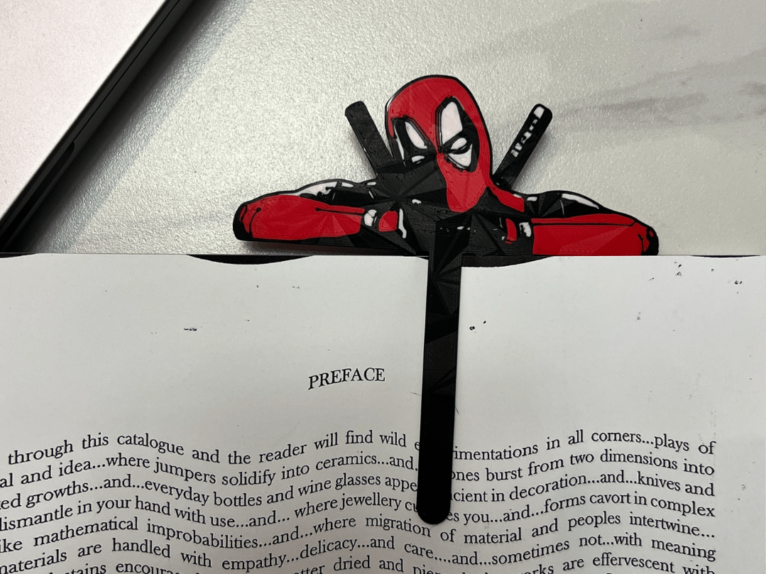 Deadpool bookmark - Bstorekw