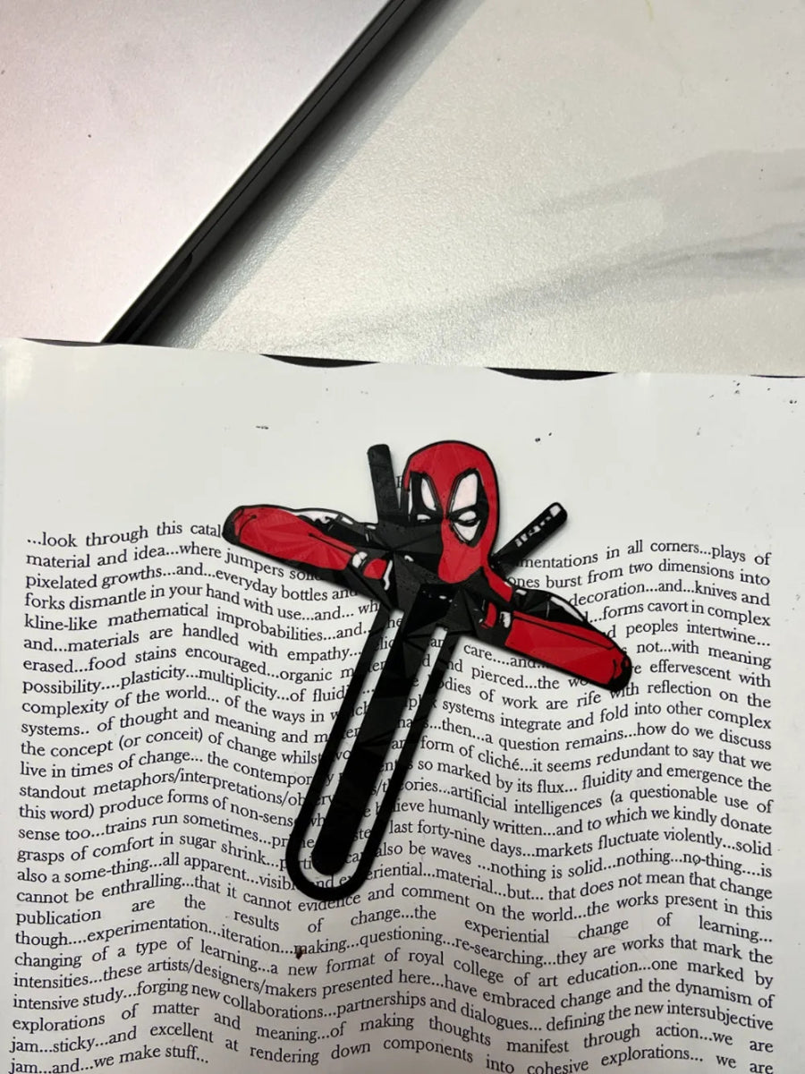 Deadpool bookmark - Bstorekw