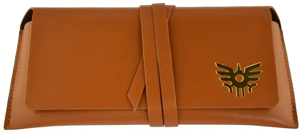 Dragon Quest Gold Foil Stamping Emblem Of Loto Glasses Case - Bstorekw