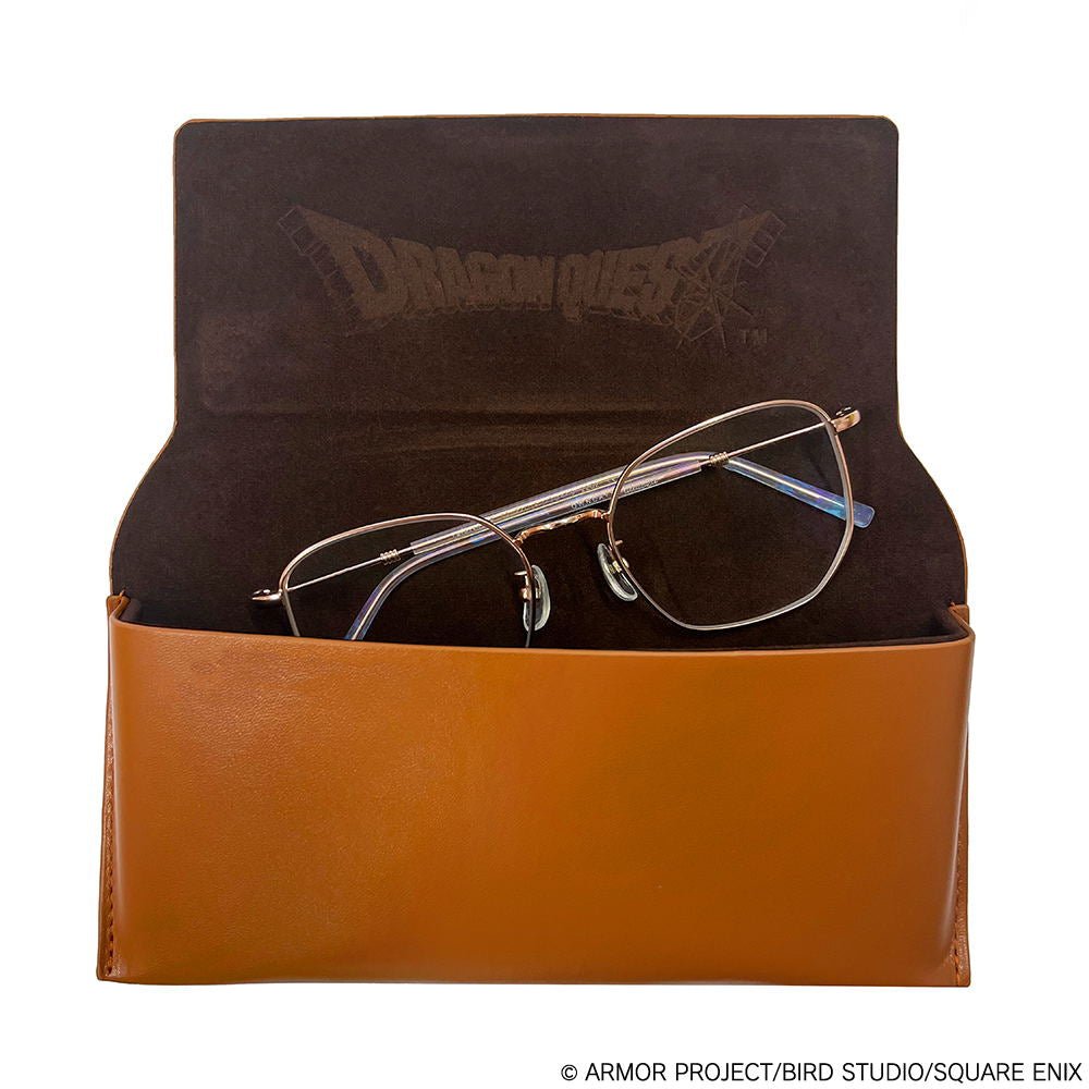 Dragon Quest Gold Foil Stamping Emblem Of Loto Glasses Case - Bstorekw