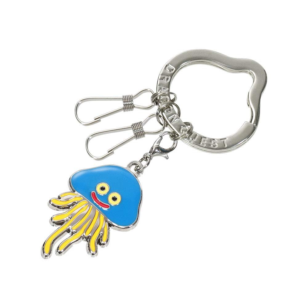 Dragon Quest Smile Slime Metal Key Ring: Healslime - Bstorekw