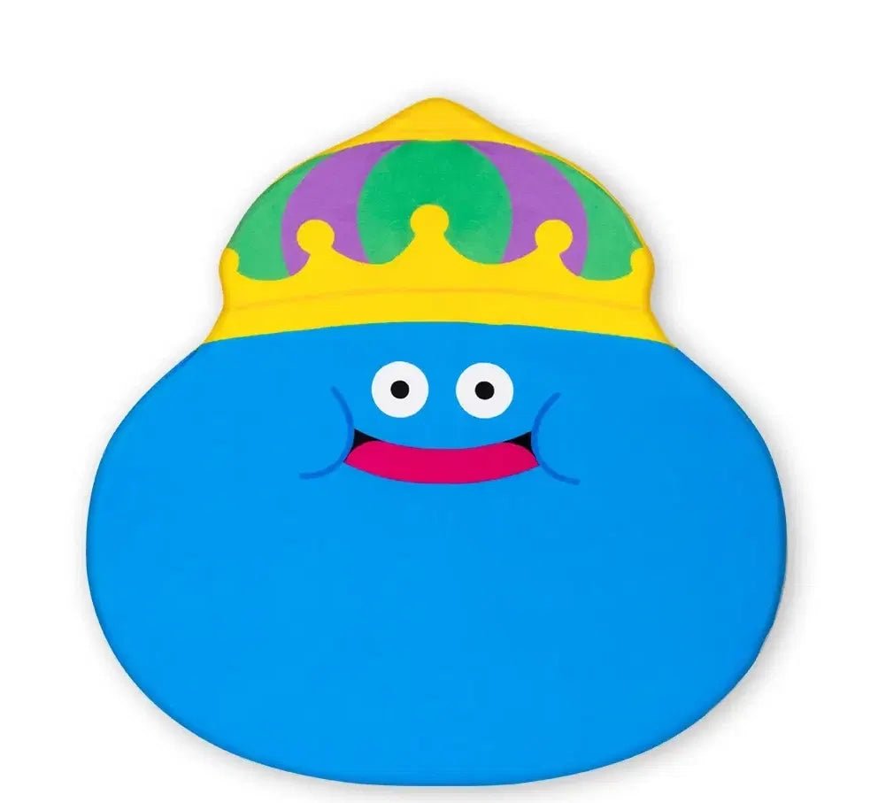 Dragon Quest Smile Slime Mocchiri Floor Cushion King Slime - Bstorekw
