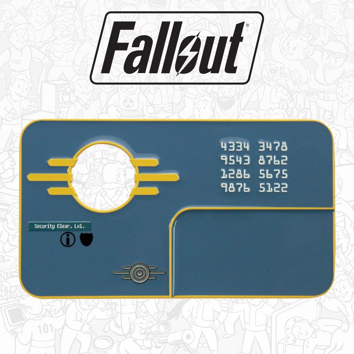 Fallout Vault Security Keycard Replica - Bstorekw