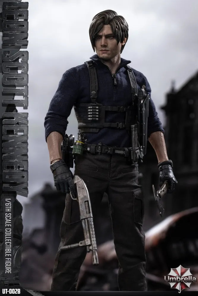Resident Evil LEON SCOTT KENNEDY With Rooted Hair Realistic Figure 1/6 scale