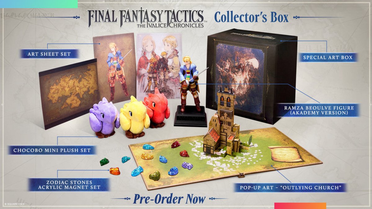 Final Fantasy Tactics The Ivalice Chronicles Collector’s Box Set - Bstorekw