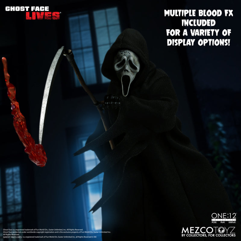 Mezco Toyz 1/12 Ghost Face 6 inch Movable Figure