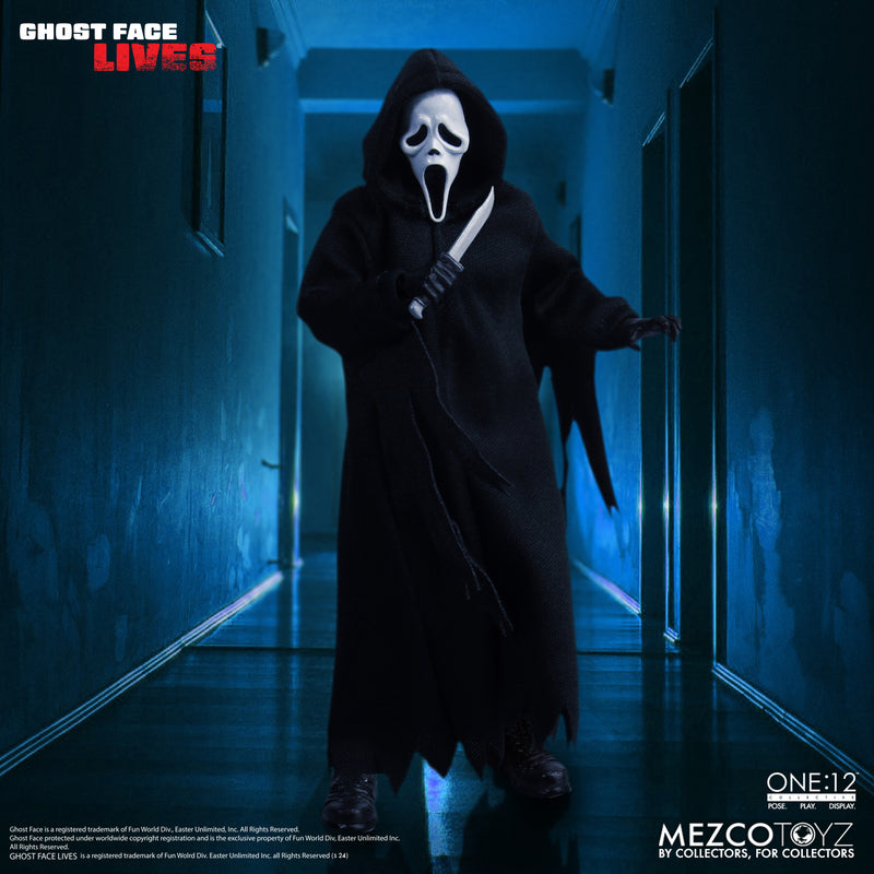 Mezco Toyz 1/12 Ghost Face 6 inch Movable Figure