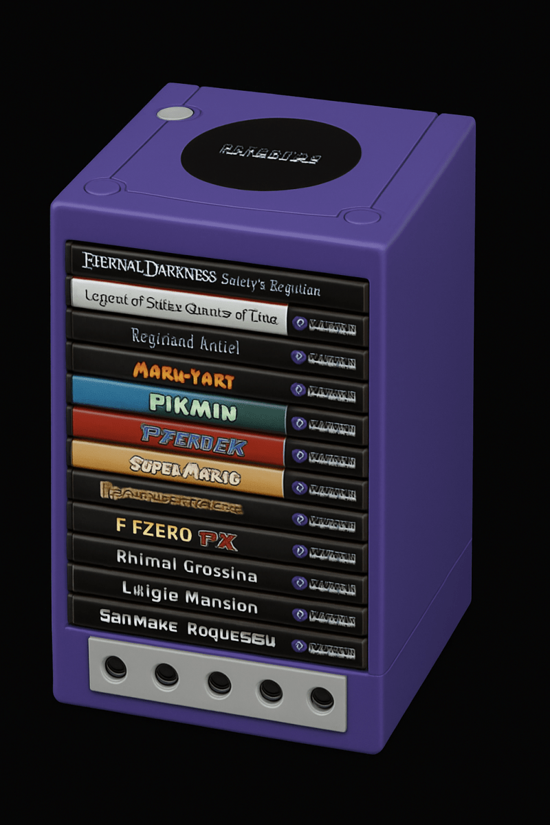 Gamecube - Game Case Holder - 12 Games - Bstorekw