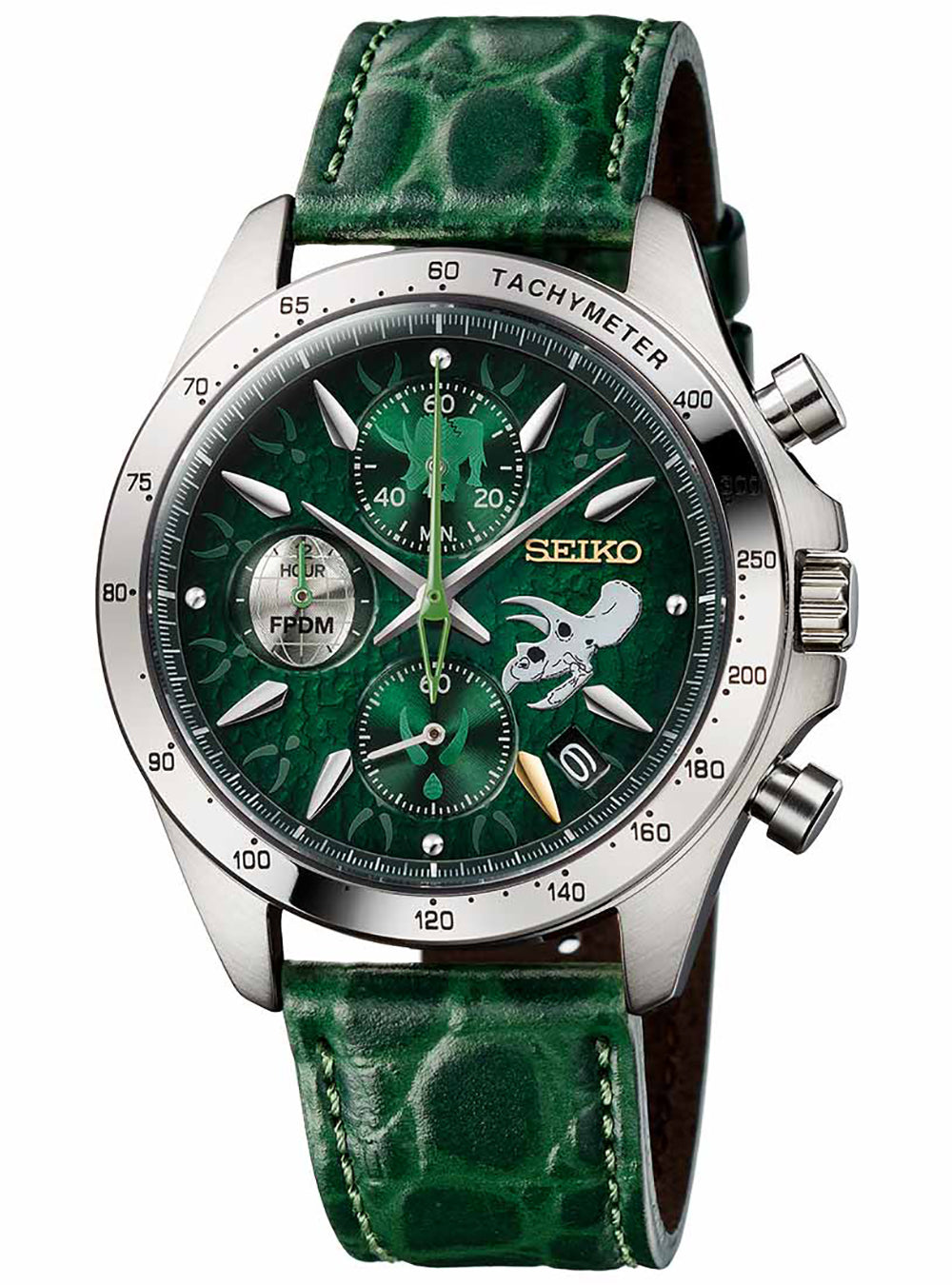 Seiko x Fukui Prefectural Dinosaur Museum 25th Anniversary watch - Triceratops Limited Edition