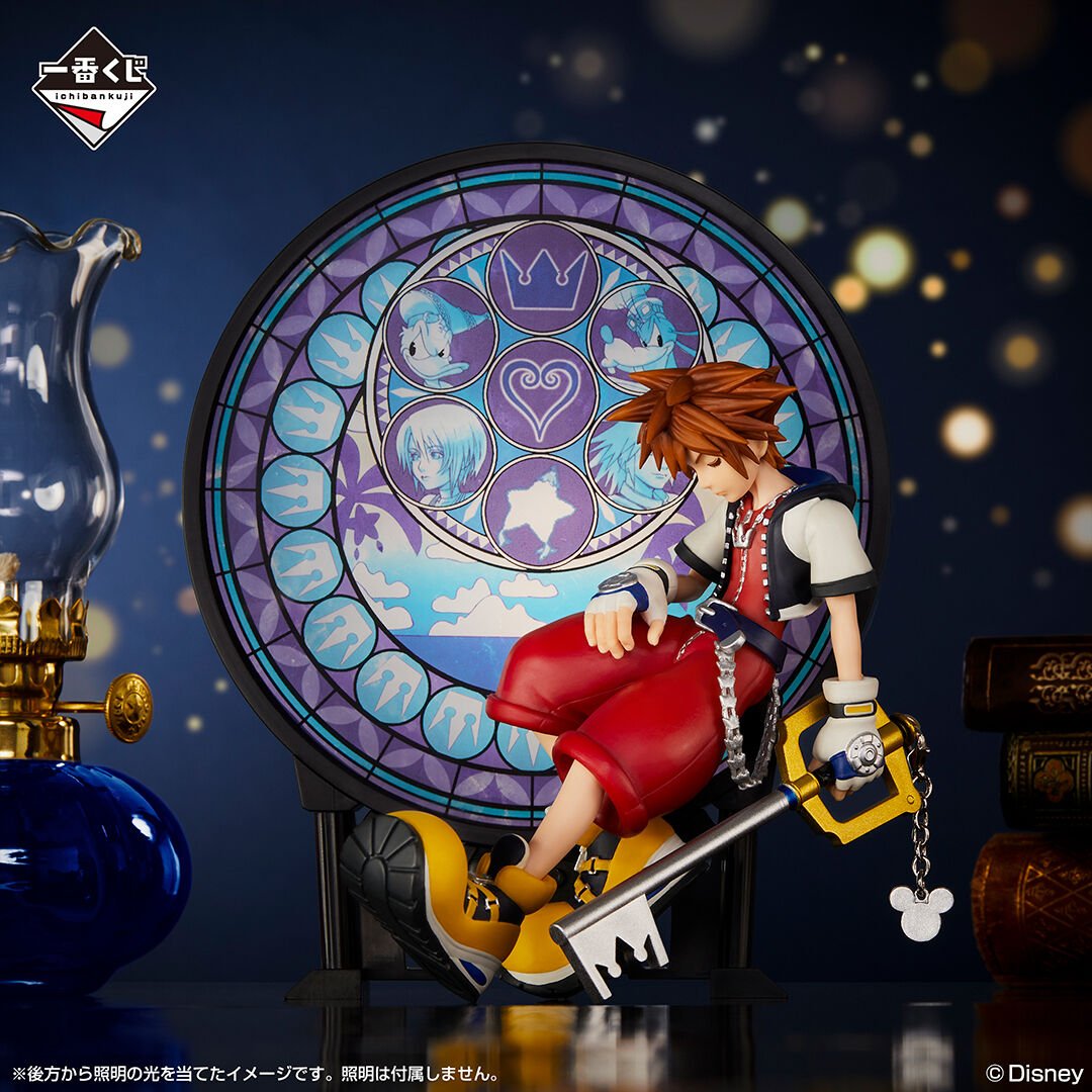 Kingdom Hearts Sora Glass Stained figure - Bstorekw