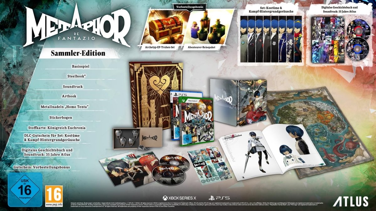 Metaphor: ReFantazio Collector's Edition R2 - PlayStation 5 - Bstorekw