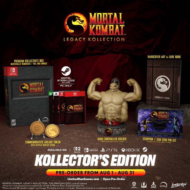 Mortal Kombat: Legacy Kollection Kollector's Edition PS5 R1 - Bstorekw