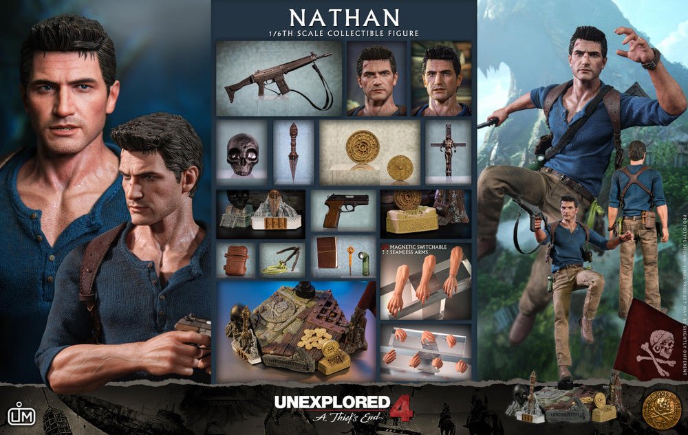 Nathan Drake Figure Unexplored 4 by Limtoys 1/6 action figure - Bstorekw
