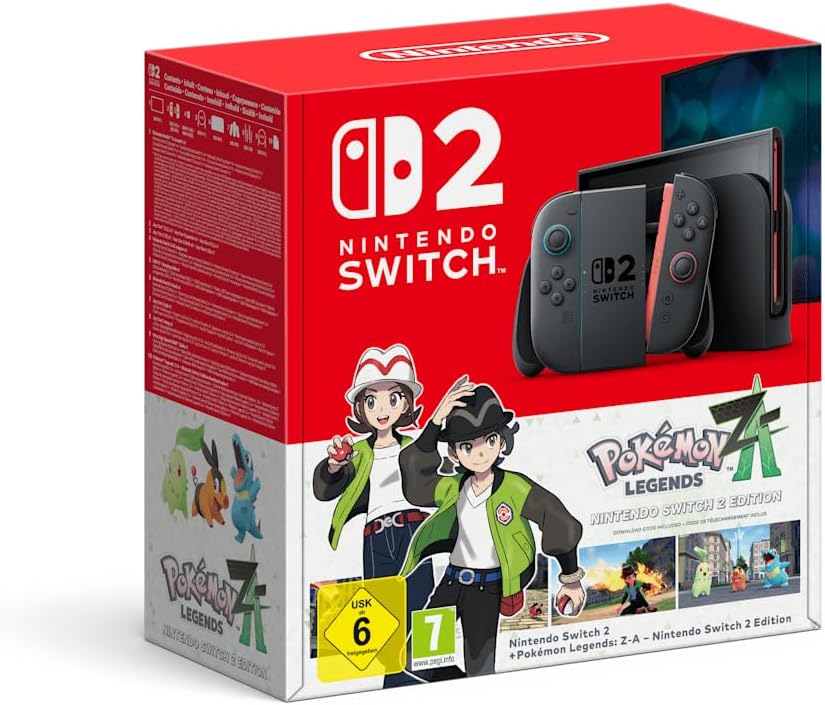 Nintendo Switch 2 + Pokemon Legends: Z - A bundle R2 - Bstorekw