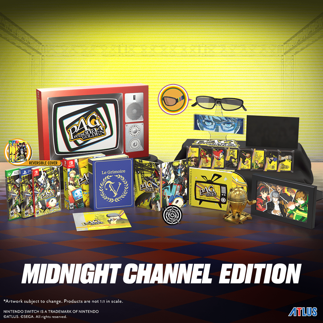 Persona 4 Golden Midnight Channel Edition - Nintendo Switch R1 - Bstorekw