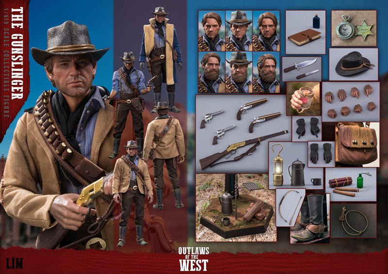 RED DEAD REDEMPTION - ARTHUR GUNSLINGER OUTLAWS OF THE WEST FIGURE 1/6 action figure - Bstorekw