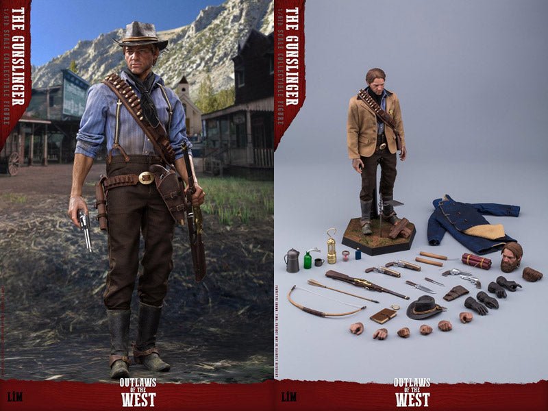 RED DEAD REDEMPTION - ARTHUR GUNSLINGER OUTLAWS OF THE WEST FIGURE 1/6 action figure - Bstorekw