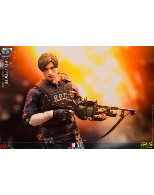 Resident Evil 2 Leon 1/12 Action figure + BONUS by LIM TOYS - Bstorekw