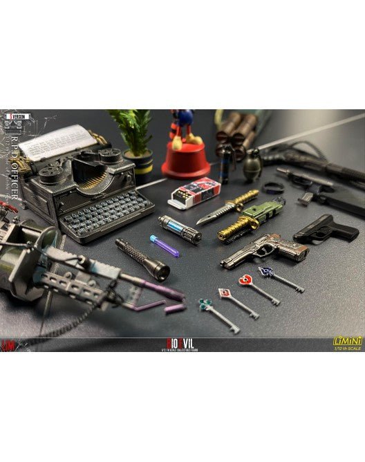 Resident Evil 2 Leon 1/12 Action figure + BONUS by LIM TOYS - Bstorekw