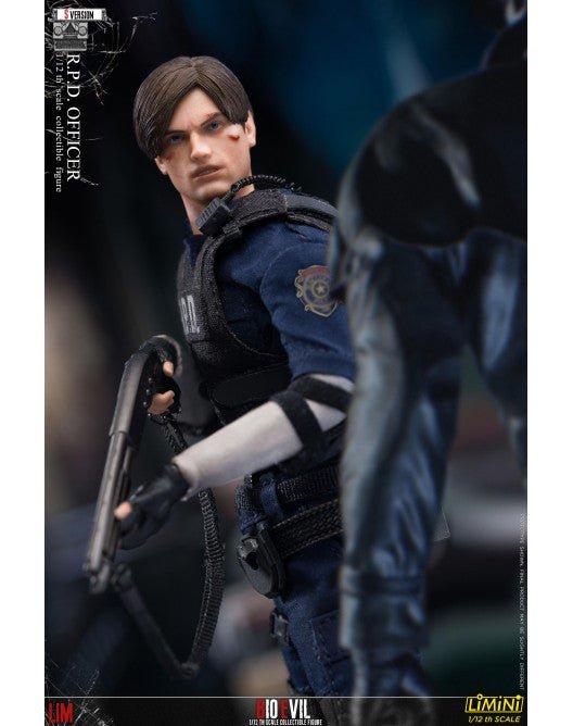 Resident Evil 2 Leon 1/12 Action figure + BONUS by LIM TOYS - Bstorekw