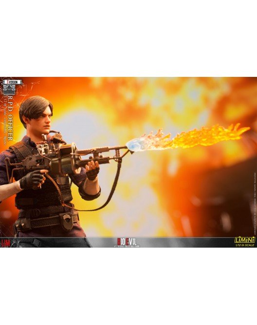 Resident Evil 2 Leon 1/12 Action figure + BONUS by LIM TOYS - Bstorekw