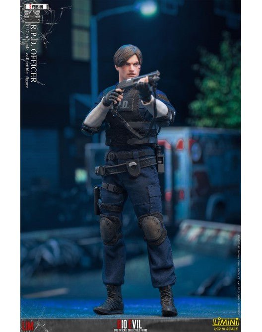 Resident Evil 2 Leon 1/12 Action figure + BONUS by LIM TOYS - Bstorekw
