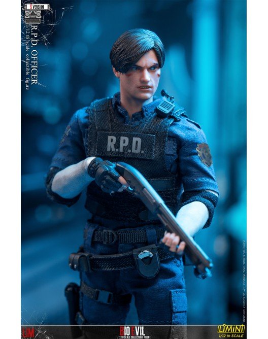 Resident Evil 2 Leon 1/12 Action figure + BONUS by LIM TOYS - Bstorekw