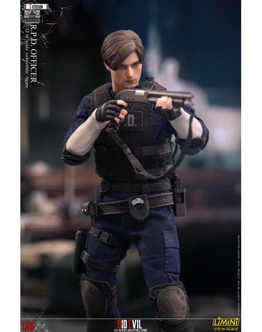Resident Evil 2 Leon 1/12 Action figure + BONUS by LIM TOYS - Bstorekw