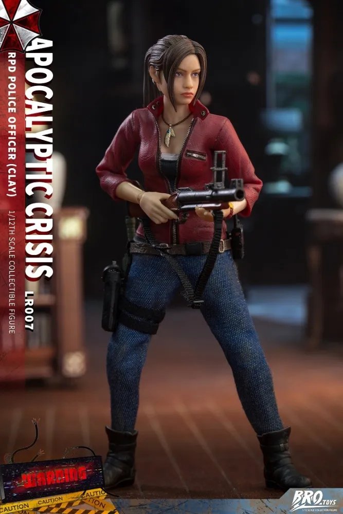Resident Evil Claire Redfield 1/12 Action Figure - Bstorekw