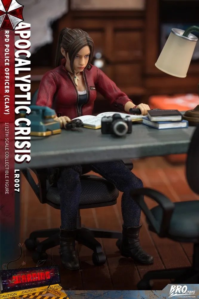 Resident Evil Claire Redfield 1/12 Action Figure - Bstorekw