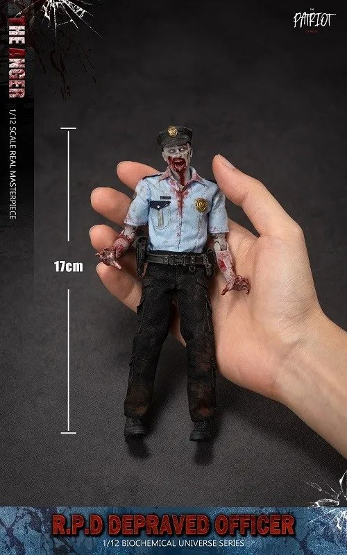 Resident Evil Zombie Officer 1/12 by patriot Studio (17cm) - Bstorekw